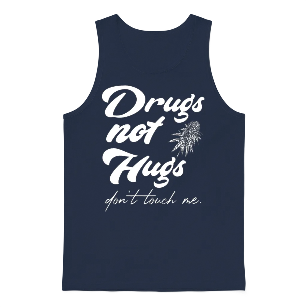 It's Just Weed Funny Sayings Unisex Tank Top - Navy