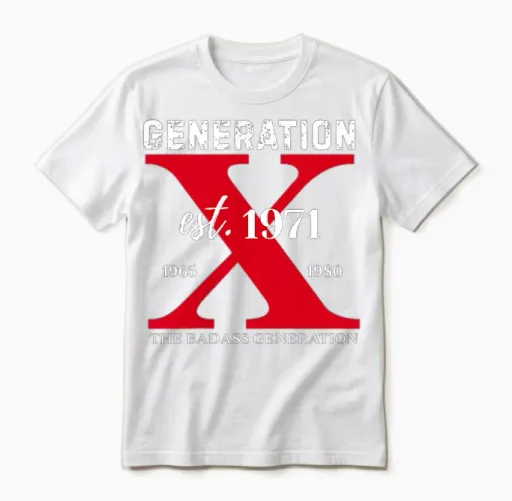 Génération X 1971 : Avant Que Vous Ne Soyez Tous Nés, Sissie, Skull Unisex T-Shirt in White