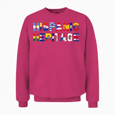 Hispanic Heritage Unisex Sweatshirt - Heliconia