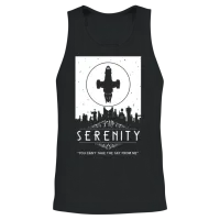 Serenity - You Can't Take the Sky from Me Firefly Unisex Tank Top - Black – 2