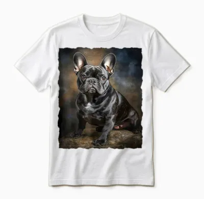 Französische Bulldogge Hunde Design Für Hundeliebhaber Unisex T-Shirt - White
