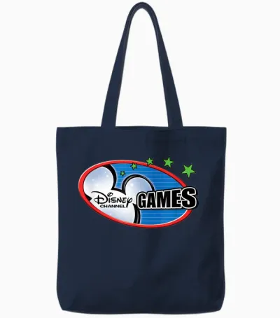 Disney Channel Games Logo Tote Bags - Navy