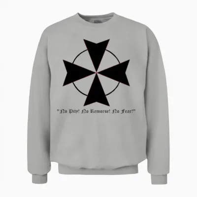 Black Templar Unisex Sweatshirt - Ash