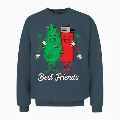 Best Friends Unisex Sweatshirt - Dark Heather