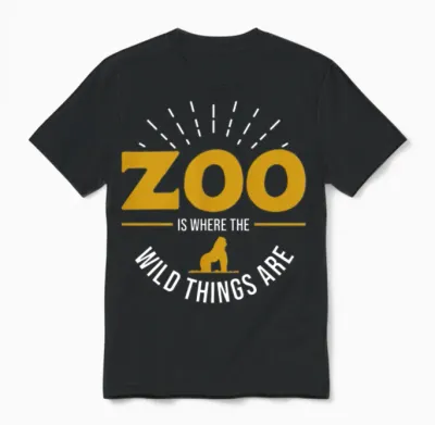 Zoo Keeper Unisex T-Shirt - Black