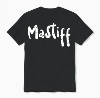 Mastiff - Dogs Unisex T-Shirt - Black