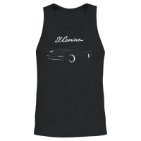 El Camino Unisex Tank Top - Black – 2