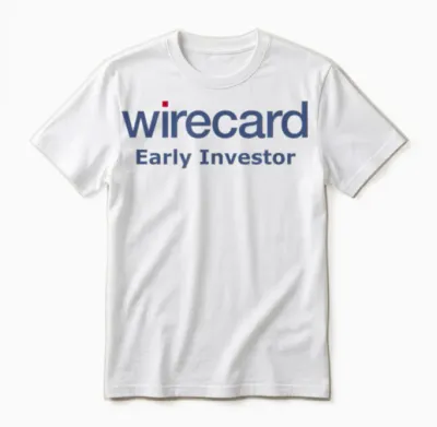 Ligma Sachs Wire Card Early Investor T-Shirt, Men, Financial Interested, Tech Affin, Short Sleeve, T-Shirt, Black, S Unisex T-Shirt - White