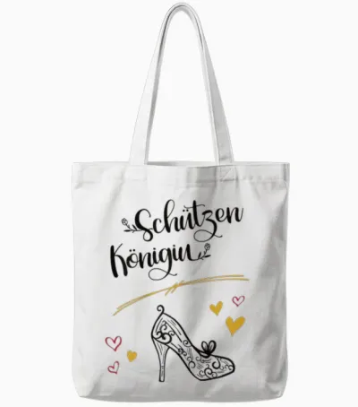 Königin Schützenfest Schützenkönigin Verein Schützenkönig Tote Bags - White