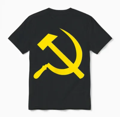 Hammer Und Sichel Unisex T-Shirt - Black
