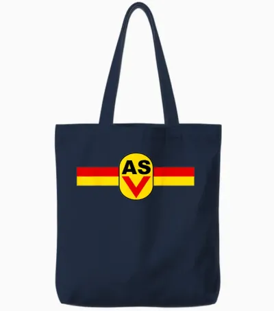 Asv Ddr Sport Design Jersey Asv Nicki East Germany Ossi Tote Bags - Navy