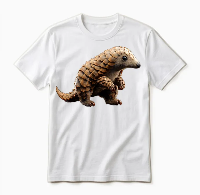 Pangolin Pangolin Pinecone Love Sweet Pangoline Unisex T-Shirt in White