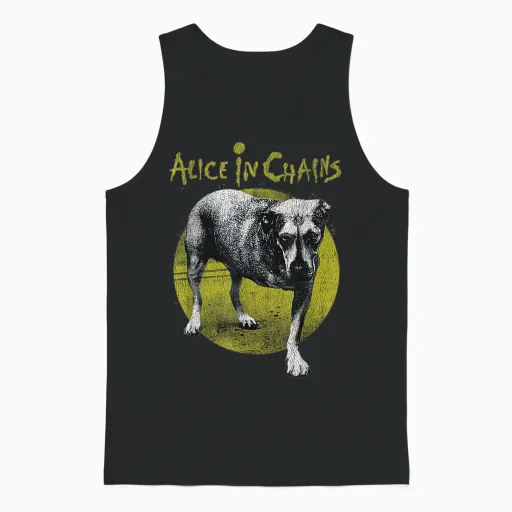 Dog Unisex Tank Top - Black