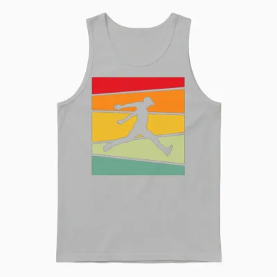 Parkour Retro Unisex Tank Top - Ash