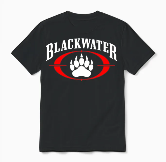 Blackwater Security Logo Unisex T-Shirt in Black