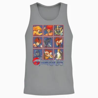 Thundercats Character Boxes Unisex Tank Top - Sport Grey