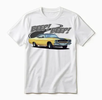 Beep Roadrunner Unisex T-Shirt - White