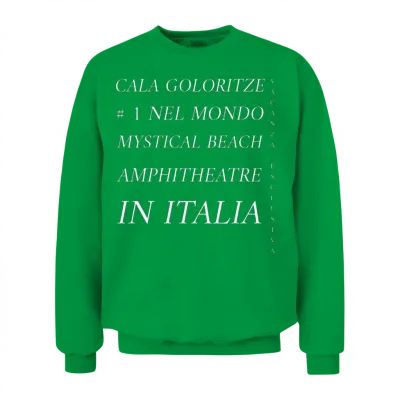The Mystical Beach of Italy Unisex Sweatshirt - Irish Green