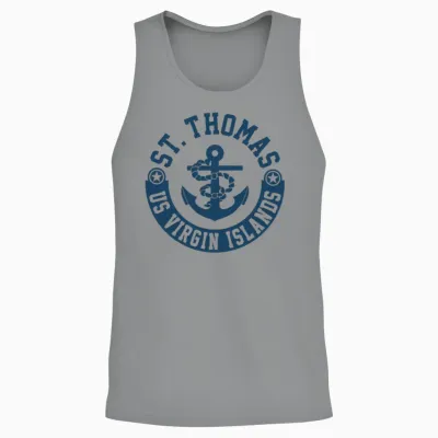 Saint Thomas Unisex Tank Top - Sport Grey