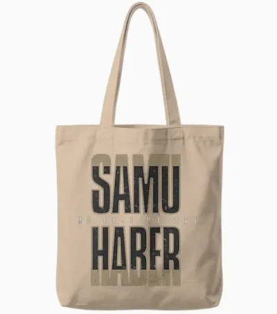 Signature Tote Bags - Natural