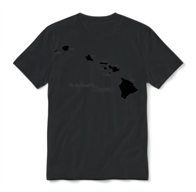 The Big Island of Hawaii Unisex T-Shirt - Black