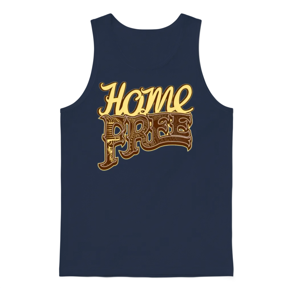 Home Free Vocal Band a Capella Country Group Unisex Tank Top - Navy