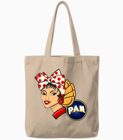 Empanada Con Masa De Harina Pan Tote Bags - Natural