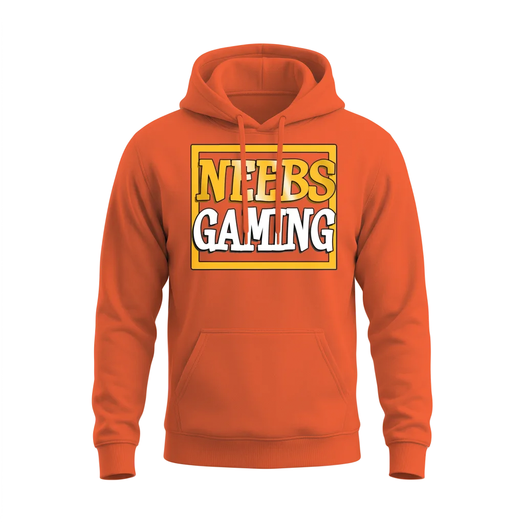 Neebs Gaming 2021 Logo Unisex Hoodie - Orange