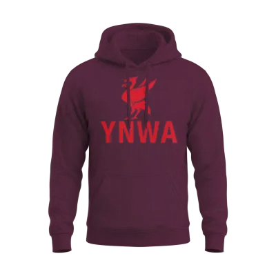 Ynwa Liverpool Soccer Gift Unisex Hoodie - Maroon