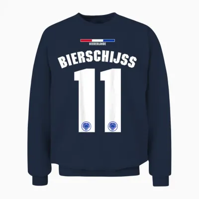 Lustige Namen Holland Party Trikot Malle Party-Urlaub Unisex Sweatshirt - Navy