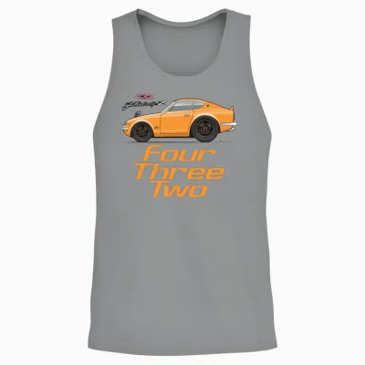 Four Orange Unisex Tank Top - Sport Grey