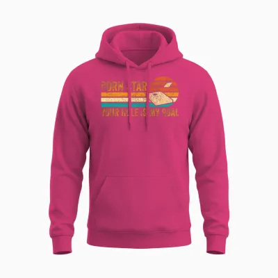 Funny Cornhole Retro Unisex Hoodie - Heliconia