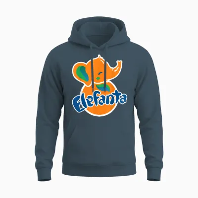Ohmgd Kein Elefant, Kein Fanta, Es Ist Ein Elefanta-Spaßtier. Unisex Hoodie - Dark Heather