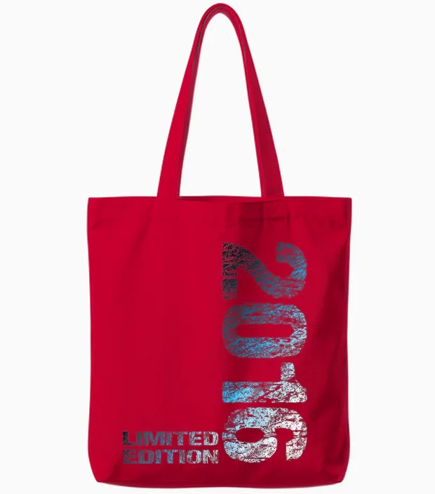 2016 Junge Mädchen 10. Geburtstag Limited Edition 10 Tote Bags in Red