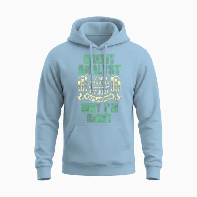 Funny Credit Analyst Gift Unisex Hoodie - Light Blue