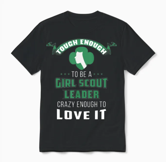 Girl Scout Leader Unisex T-Shirt in Black