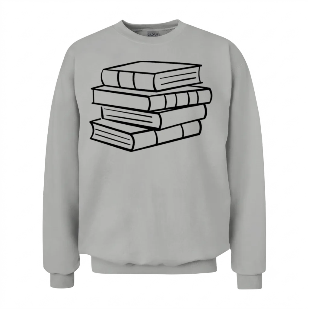 Books β & Reading Gift Unisex Sweatshirt - Ash
