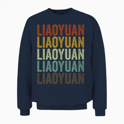 Liaoyuan China Retro Vintage Unisex Sweatshirt - Navy