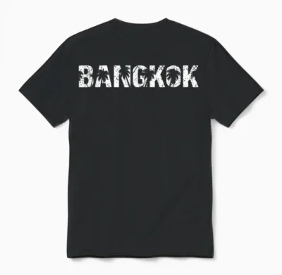 Palmiers De Bangkok Thaïlande Unisex T-Shirt - Black