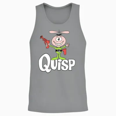 Quisp (original Logo) Unisex Tank Top - Sport Grey