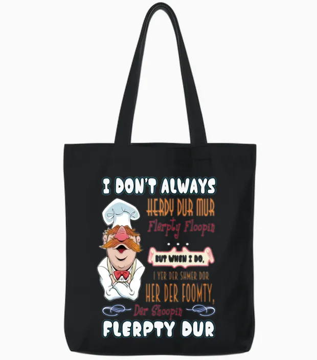 Swedish Chef Amazing! - Chefs & Cooks Tote Bags in Black