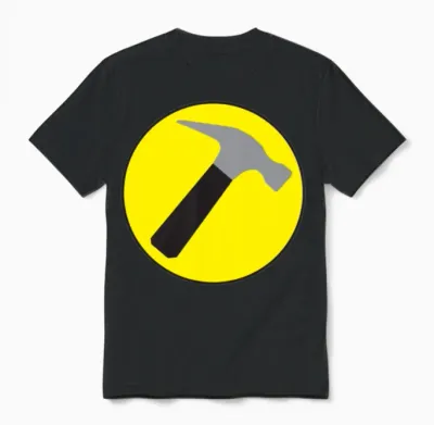 Captain Hammer Unisex T-Shirt - Black