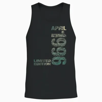April 1996 Mann Frau 30. Geburtstag Limited Edition 30 Unisex Tank Top - Black