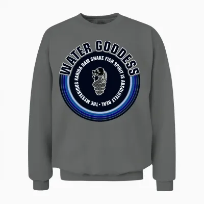 Nyaminyami Water Goddess Swag Unisex Sweatshirt - Graphite Heather