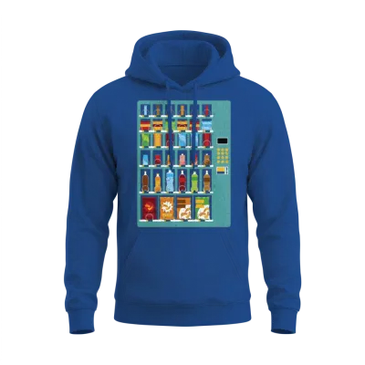 Vending Machine Drinks Vending Machine Unisex Hoodie - Royal