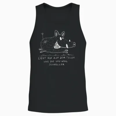 Wild Boar Saying I Treibhagd Wildsau I Hunter Fun Unisex Tank Top - Black