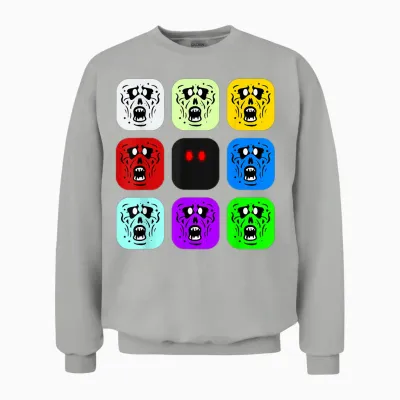 Zombie Rush Zombies Unisex Sweatshirt - Ash