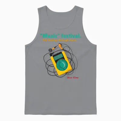 Music Festival - Music Masters Unisex Tank Top - Sport Grey