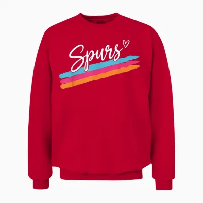 Vintage Spurs for Kid Unisex Sweatshirt - Red