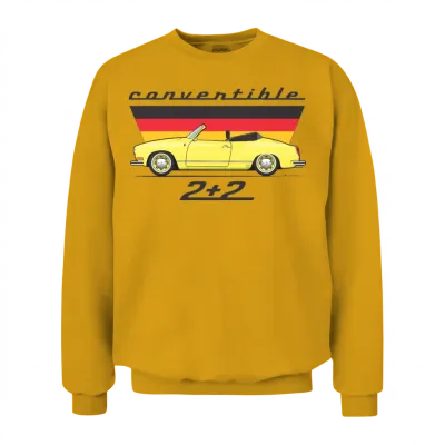 2 Plus 2 Saturn Yellow Unisex Sweatshirt - Gold